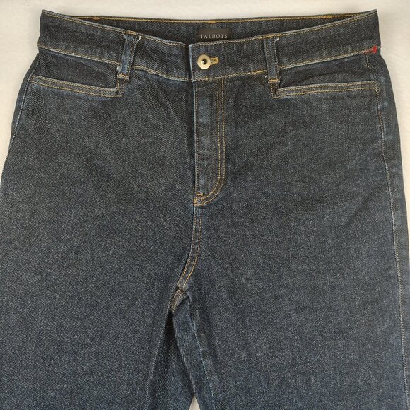 Talbots Flare Jeans Womens 10 Daphne Wash Denim - Picture 4 of 9